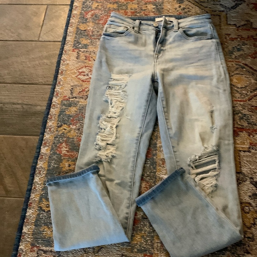 Willow and root jeans